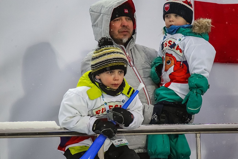 Самые яркие болельщики тюменского этапа Кубка мира по биатлону