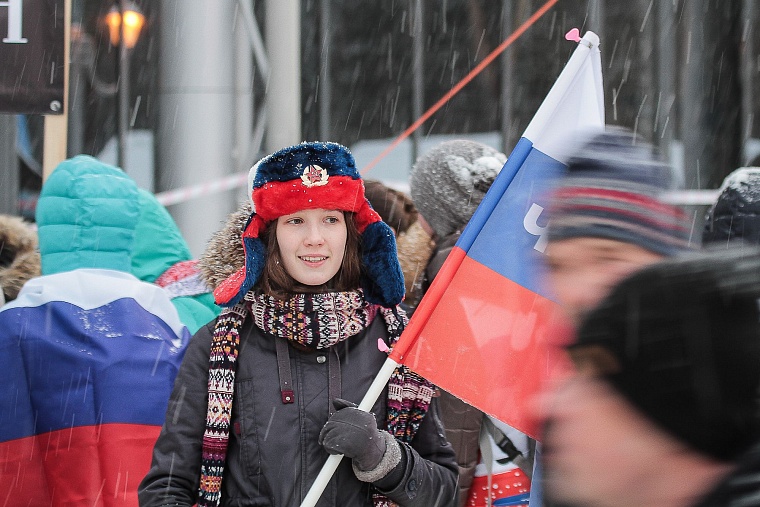 Самые яркие болельщики тюменского этапа Кубка мира по биатлону