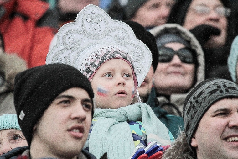 Самые яркие болельщики тюменского этапа Кубка мира по биатлону