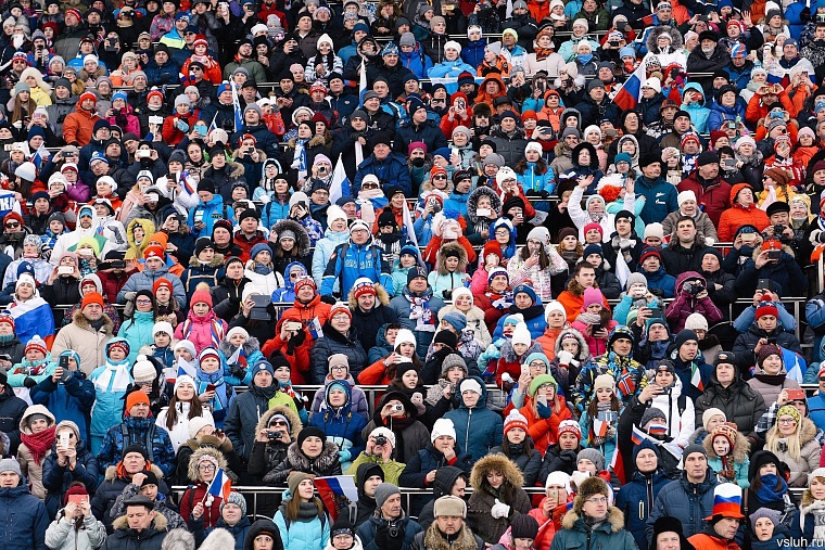 Самые яркие болельщики тюменского этапа Кубка мира по биатлону