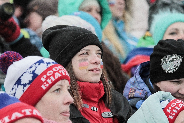 Самые яркие болельщики тюменского этапа Кубка мира по биатлону