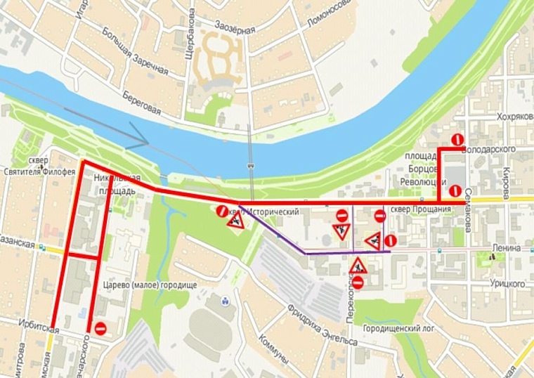 Часть улиц в Тюмени перекроют на время проведения полумарафона "ЗаБег.РФ"