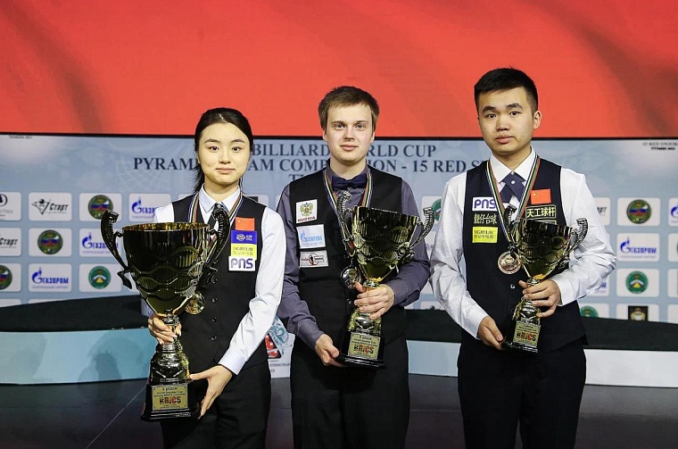 Китаянка Бай Юлу стала чемпионкой в Кубке мира по бильярду в Тюмени