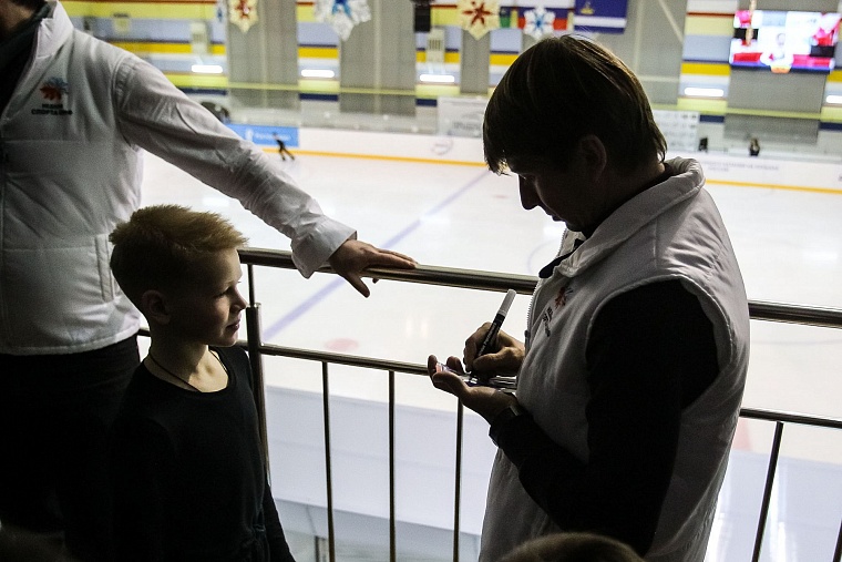 Алексей Ягудин учил тюменцев любить спорт