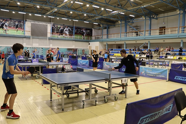 Тюменские спортсмены завоевали золотые медали на Всероссийском турнире по настольному теннису