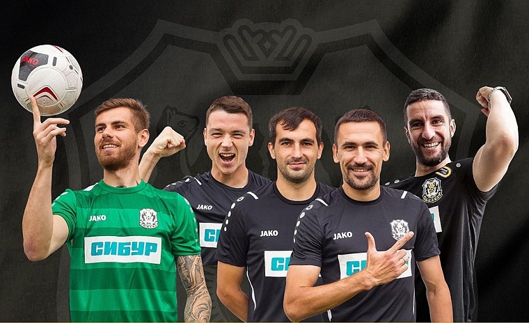 ФК «Тюмень» покинули пять игроков