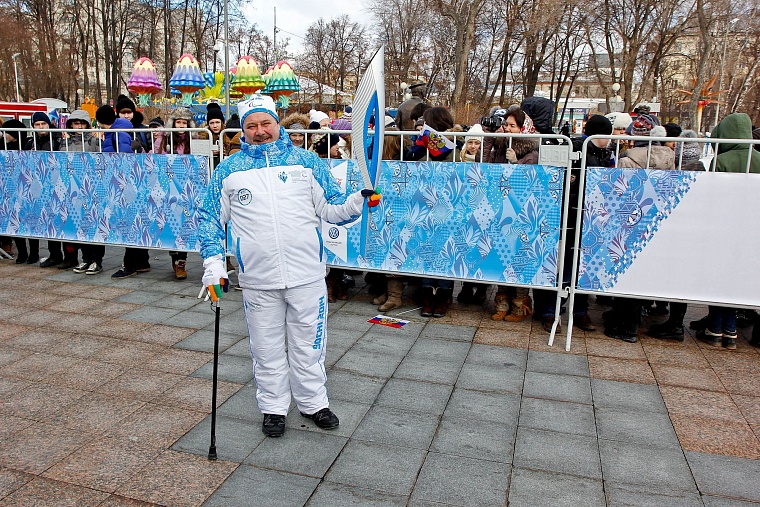 Паралимпийские факелоносцы зажгли сердца тюменцев
