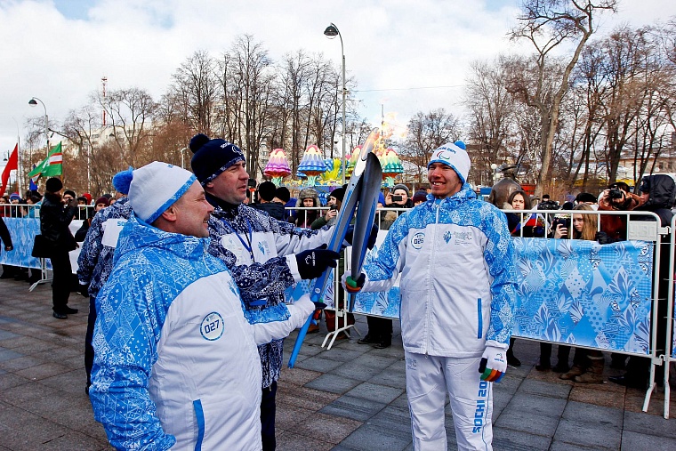 Паралимпийские факелоносцы зажгли сердца тюменцев