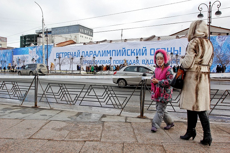 Паралимпийские факелоносцы зажгли сердца тюменцев