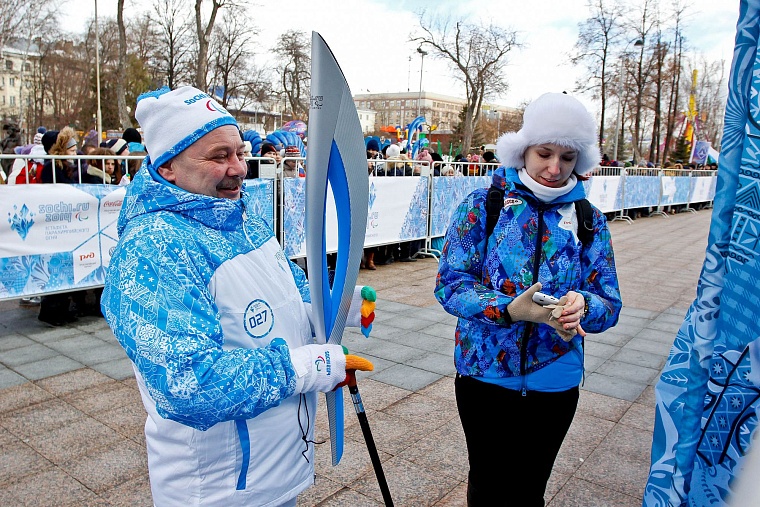 Паралимпийские факелоносцы зажгли сердца тюменцев