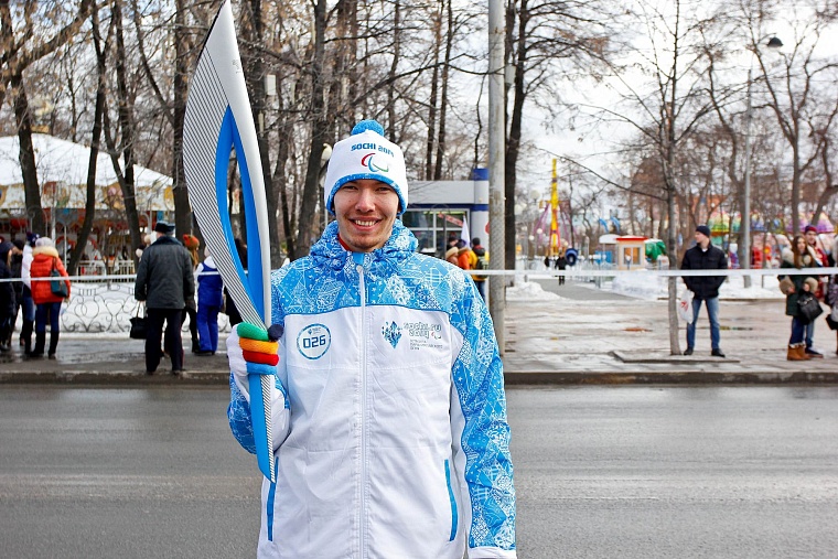 Паралимпийские факелоносцы зажгли сердца тюменцев