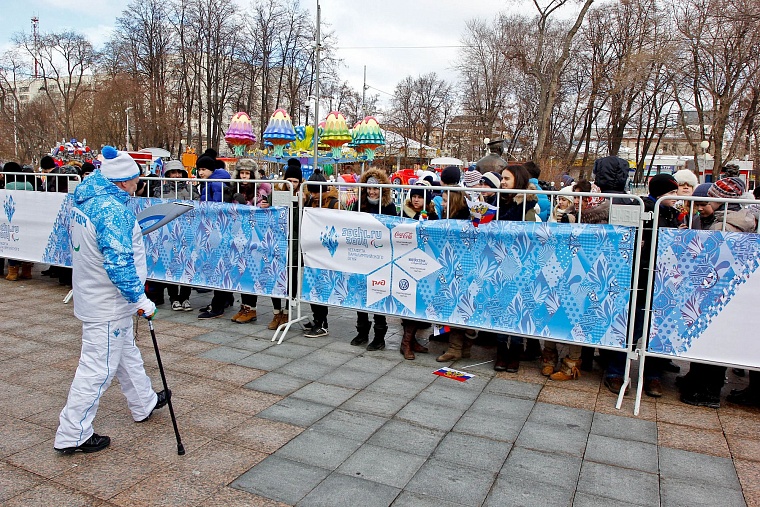 Паралимпийские факелоносцы зажгли сердца тюменцев