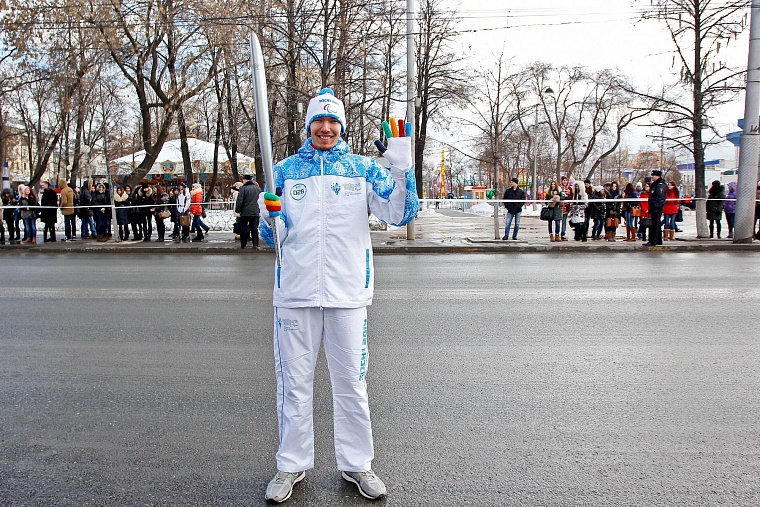 Паралимпийские факелоносцы зажгли сердца тюменцев