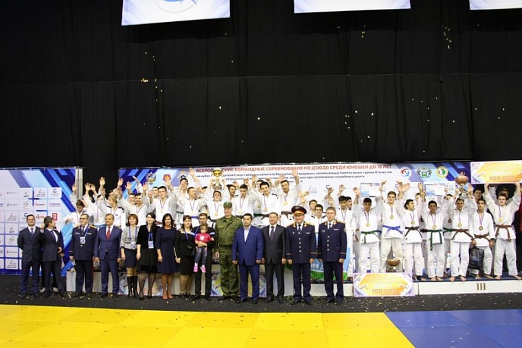 Сборная Тюменской области стала первой на Кубке главы СК России