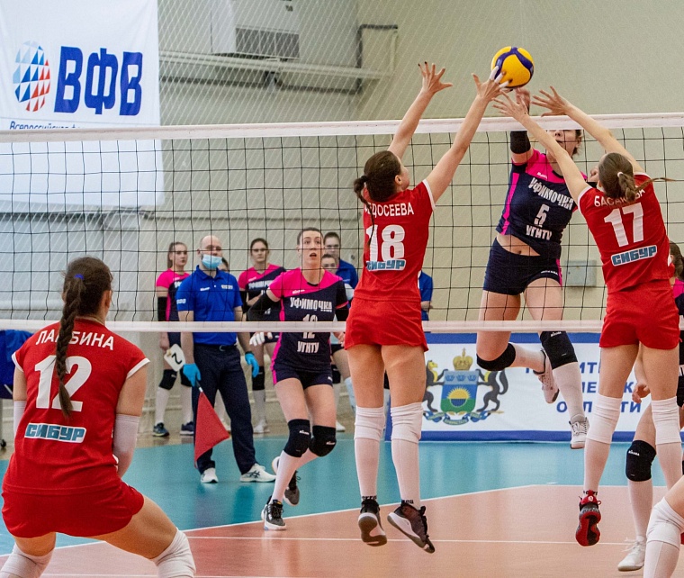 Волейболистки «Тюмени» одержали волевую победу в Красноярске