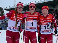 Наталья Непряева победила в спринте на чемпионате России по лыжным гонкам