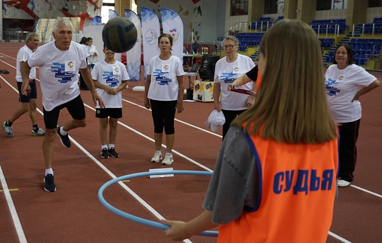 В Тюмени впервые состоялся областной этап «Спартакиады трех поколений»