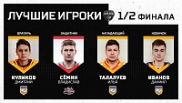 Владислав Семин из «Рубина» признан лучшим защитником полуфинала плей-офф ВХЛ