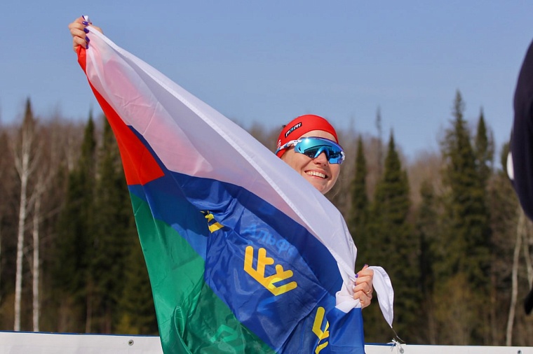 Тюменка Виктория Сливко досрочно стала лучшей среди российских биатлонистов в сезоне