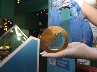 На комплект сочинских медалей можно посмотреть «живьем»