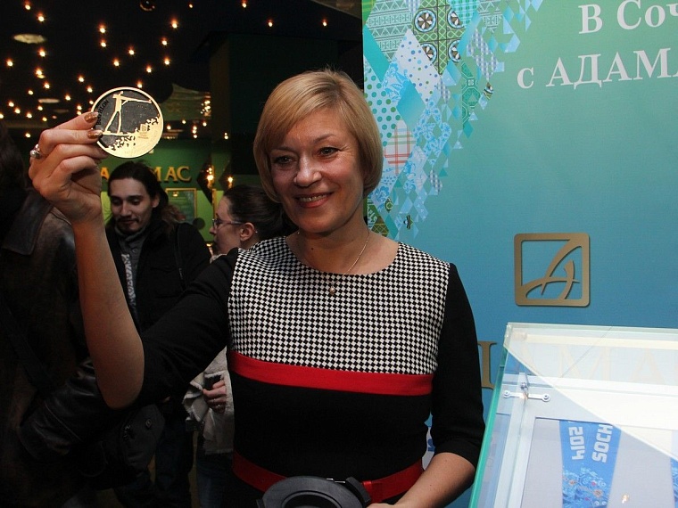 На комплект сочинских медалей можно посмотреть «живьем»