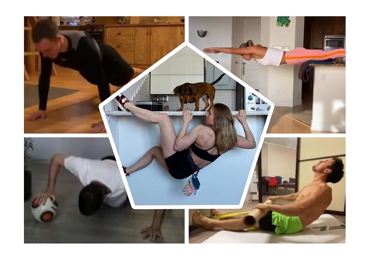 Как тюменские спортсмены тренируются на самоизоляции