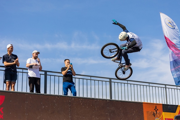 В дисциплине «ВМХ-гонка на время» по велосипедному спорту все призовые места взяли представители Тюменской области