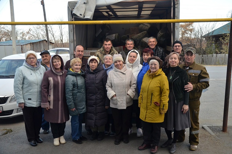 Жители Нижней Тавды отправили гумпомощь для участников СВО
