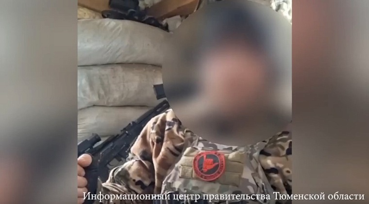 Участник СВО с позывным «Белый» поздравил тюменцев с Новым годом