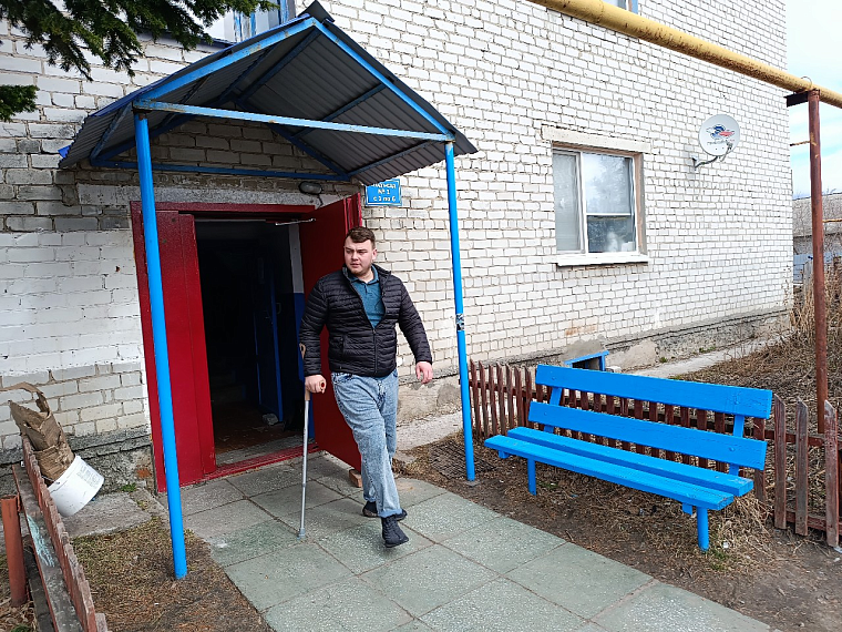 Мобилизованный из Каскары подорвался на противотанковой мине и заново учится ходить