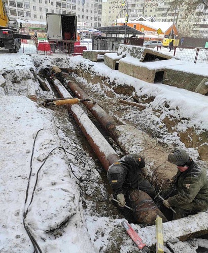 На проезде Заречном в Тюмени заменят участок теплотрассы 30-летней давности