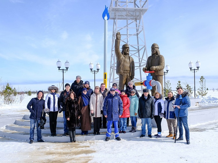 Журналисты посетили объекты ООО «Газпром добыча Уренгой»