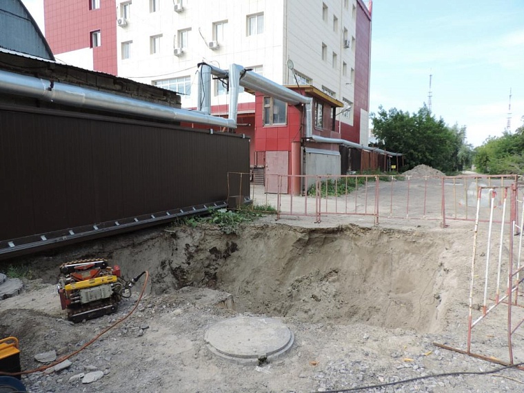 В Тюмени робот обследует тепломагистраль