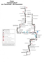 На пяти автобусных маршрутах меняется схема движения