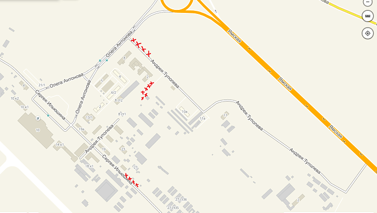 В Рощино бесплатные места для парковки перегородили бетонными блоками