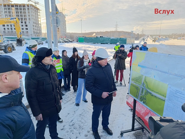 В Тюмени открыли движение по третьему уровню развязки на Мельникайте - Дружбы