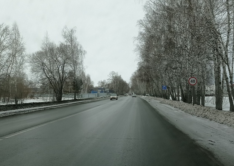 Дорожные ловушки: сужение дороги и левый поворот за Антипинским НПЗ