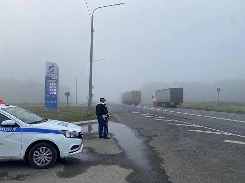На трассах в Тюменской области ожидается туман