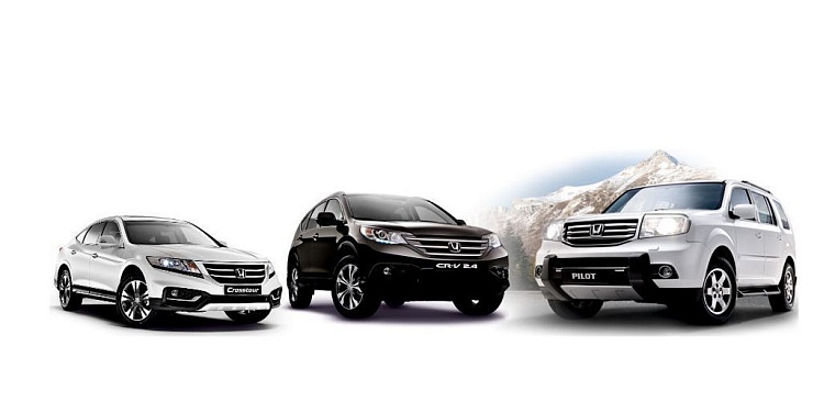 Весь модельный ряд автомобилей Honda в наличии!