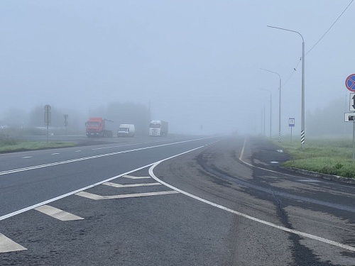 На трассе под Тюменью достраивают разворот в районе села Беркут