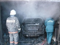 Пожары в автомобилях чаще случаются зимой