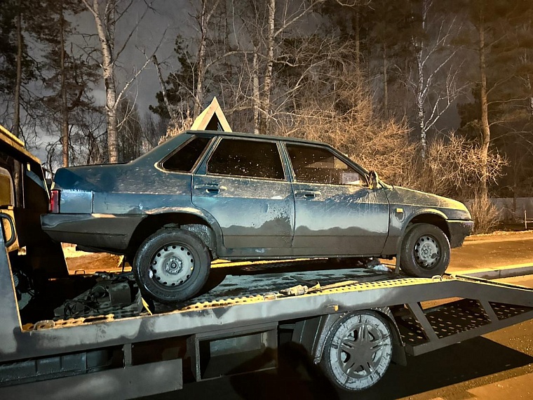 Тюменские автоинспекторы задержали пьяного школьника