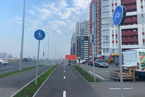 В Ново-Патрушево открыли движение по новой улице