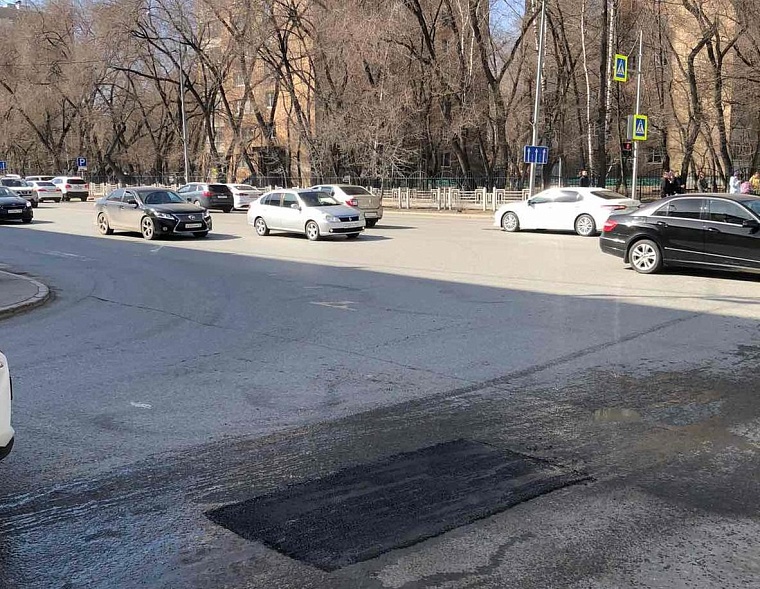 В Тюмени начался ямочный ремонт дорог