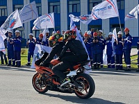 Сотрудники АО Транснефть – Сибирь» приняли участие в мотопробеге, посвященном 55-летию предприятия