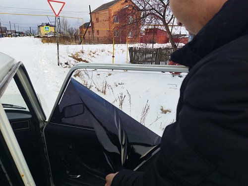 В Голышманово водитель после застолья пытался уехать от сплошной проверки ГИБДД