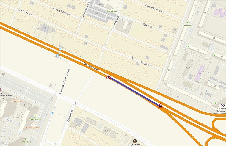 В Тюмени перекрыли новый участок объездной дороги у Червишевского тракта