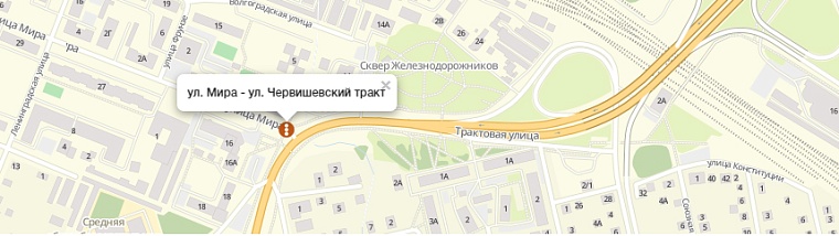 Схема отключения светофоров 2 февраля. Источник: tgt72.ru