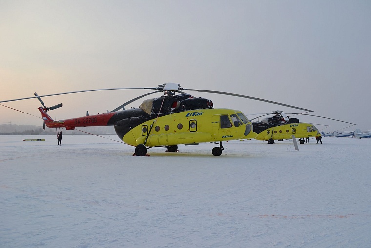 В тюменский аэропорт Плеханово прибыл новый вертолет санавиации