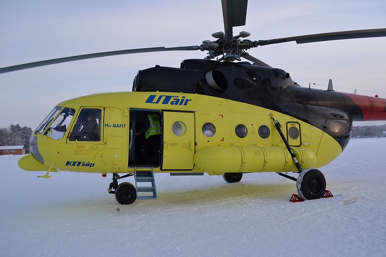 В тюменский аэропорт Плеханово прибыл новый вертолет санавиации
